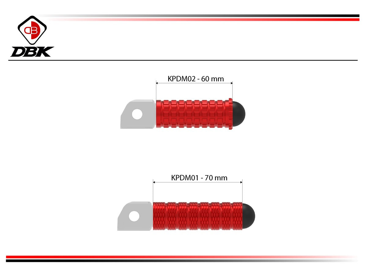 KPDM02 Racing Footpegs