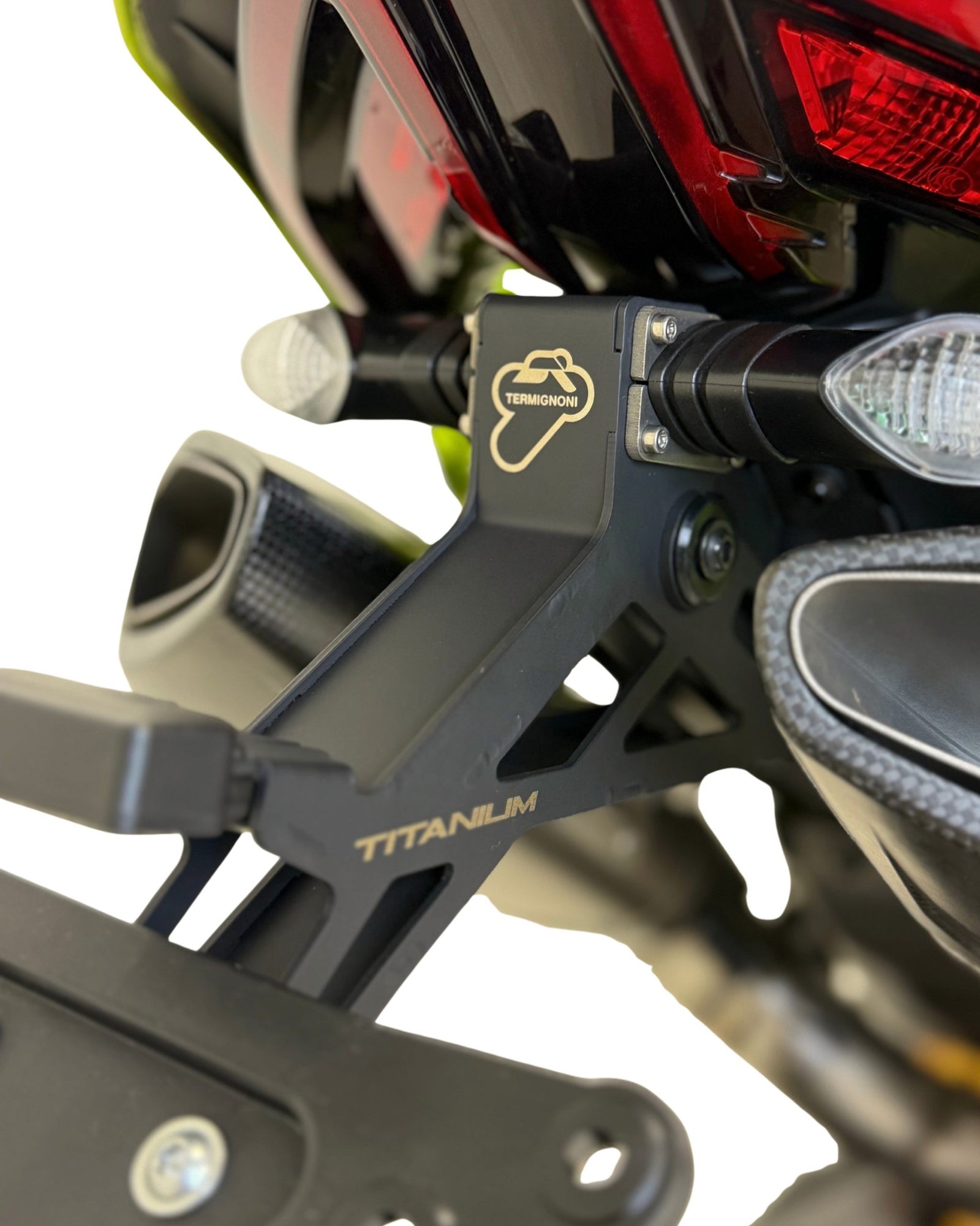 Termignoni Full Titanium License Plate Holder Ducati Panigale V4 2025