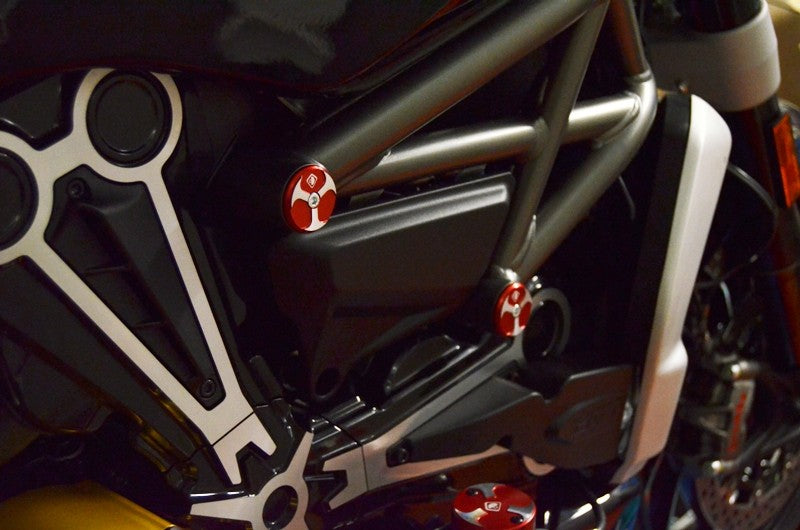 TTXDV01 Xdiavel Kit Frame Plugs