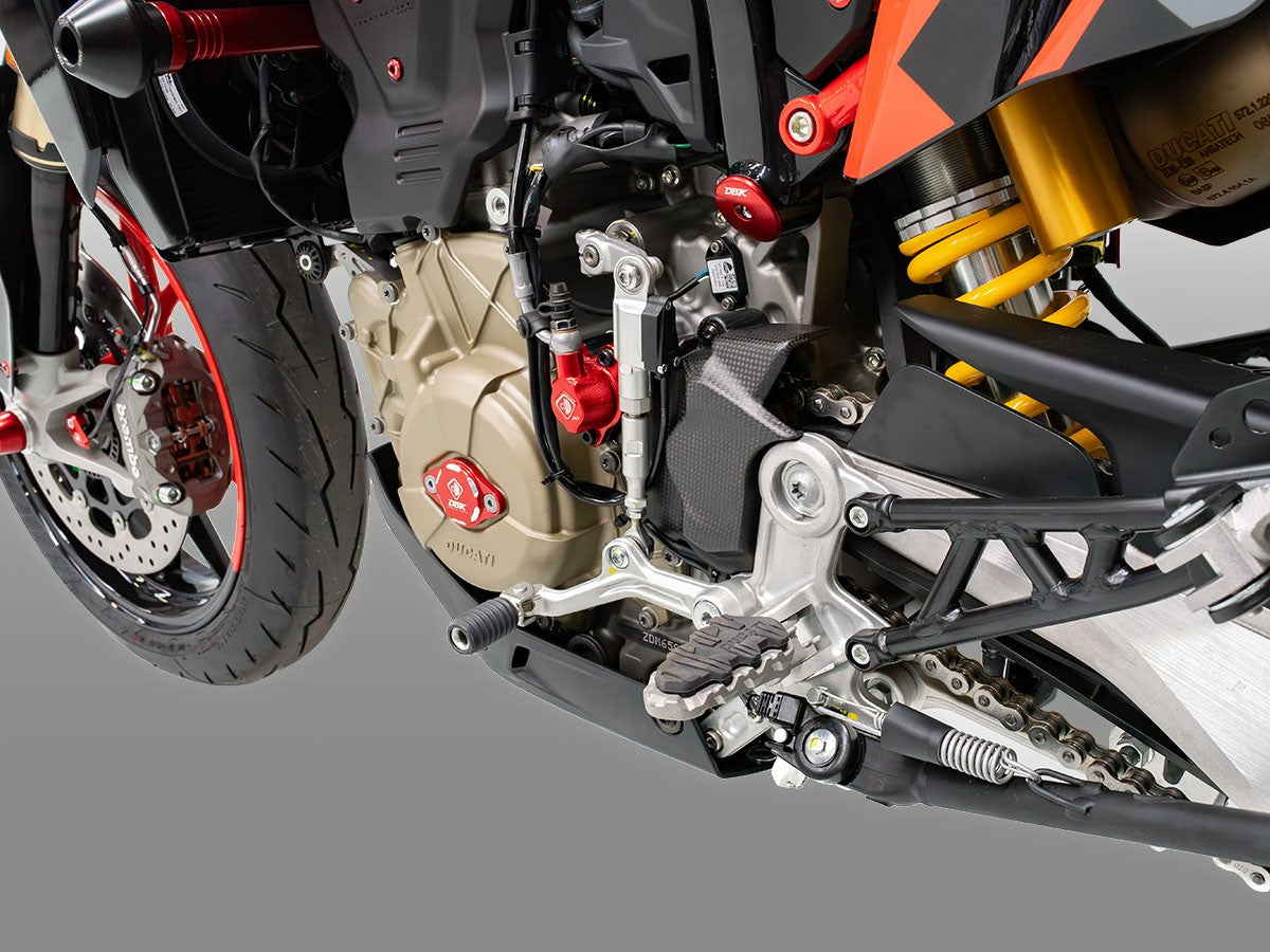 CRB164O HM 698 Mono Matt Carbon Sprocket Cover