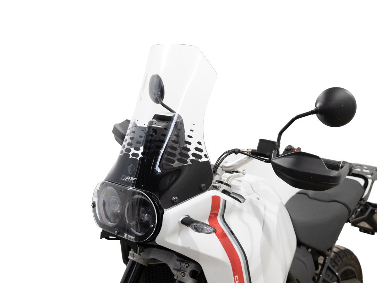 Cup25 DesertX Increased Windscreen Comfort