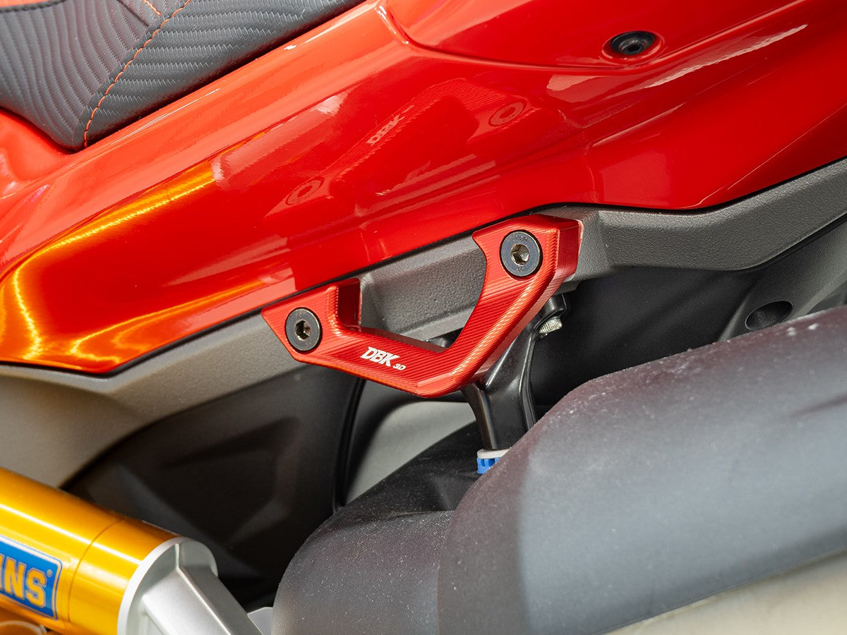 SCCM02 - PANIGALE/SF V2 2025 MOTORCYCLE TIE DOWN STRAPS SUPPORTS KIT