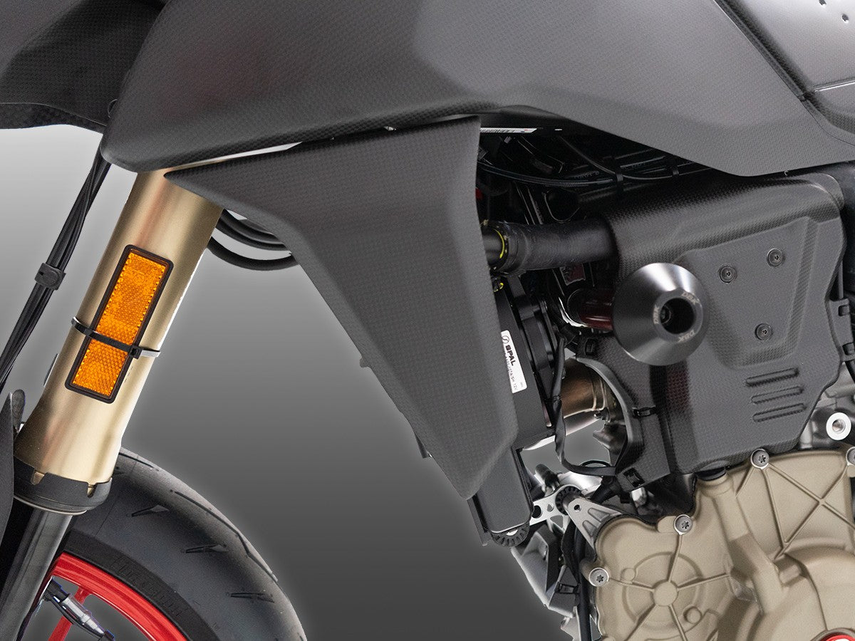 Ducati Hypermotard 698 Mono Matt Carbon Radiator Covers