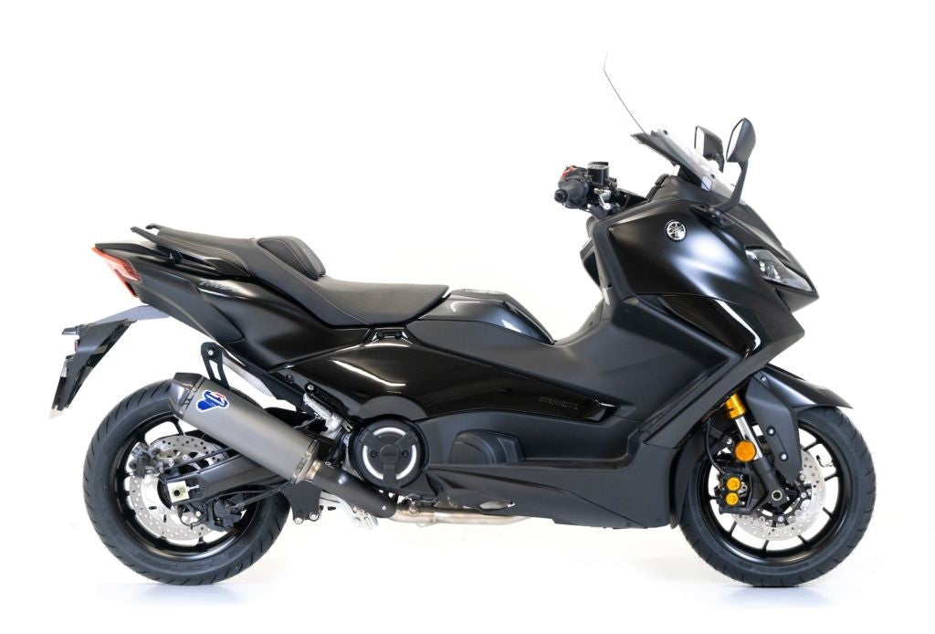 Y12609400IGC Termignoni Full Exhaust Titanium Grey Yamaha T-Max