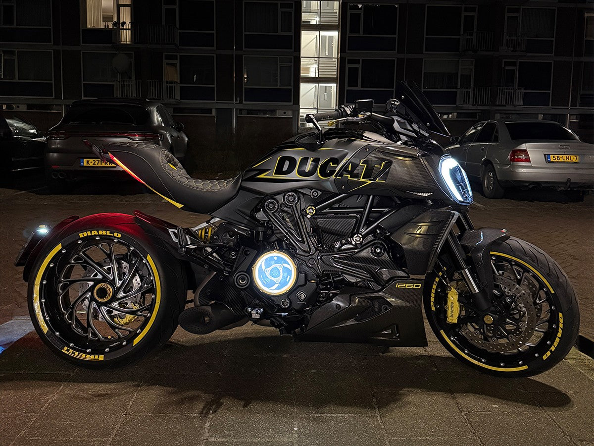 DBK EVO LED Transformation Kit For Clear Clutch Cover