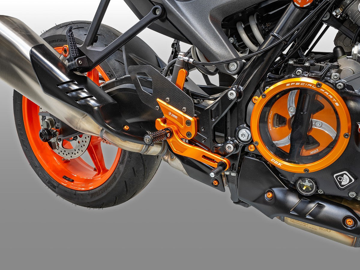 PRKTM01 KTM 990 Duke Adjustable Pilot Rearsets Kit