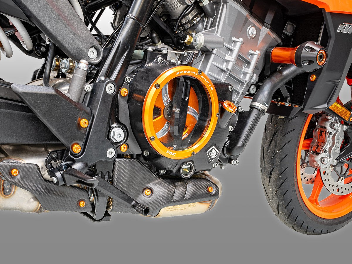 CRB136O KTM 990 Duke Matt Carbon Exhaust Cover