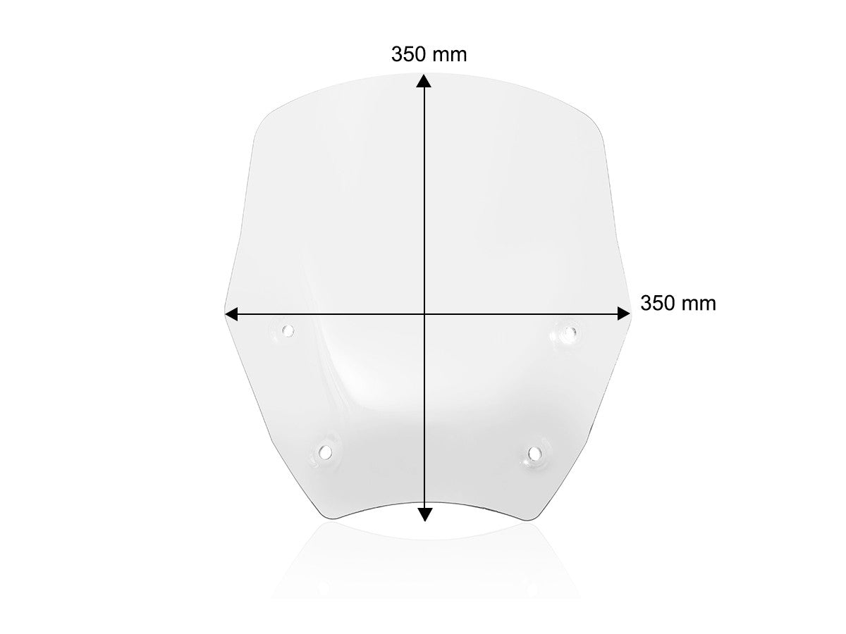 CUP29 Intermediate Windshield BMW R1300 GS MY23-24 With Radar