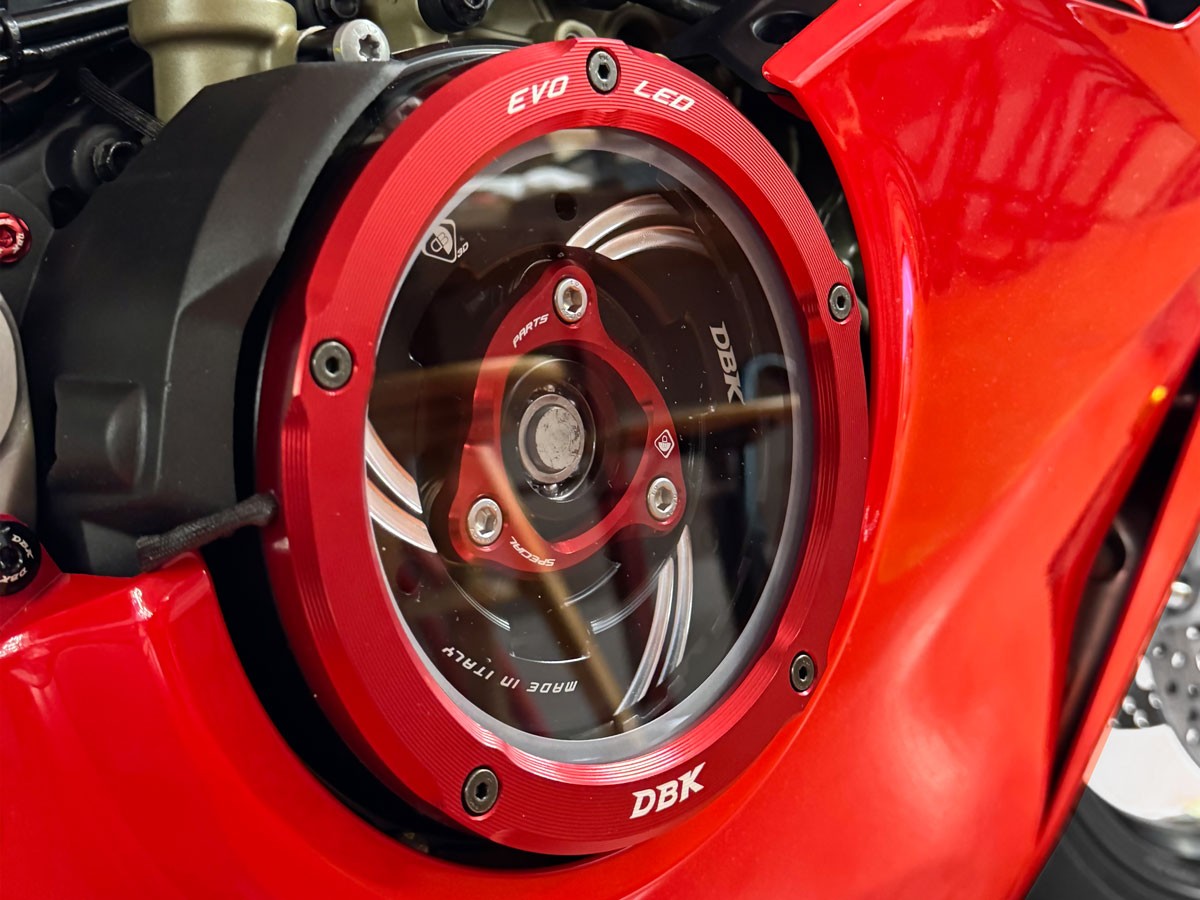 CCV4L01 - EVO LED CLEAR CLUTCH COVER