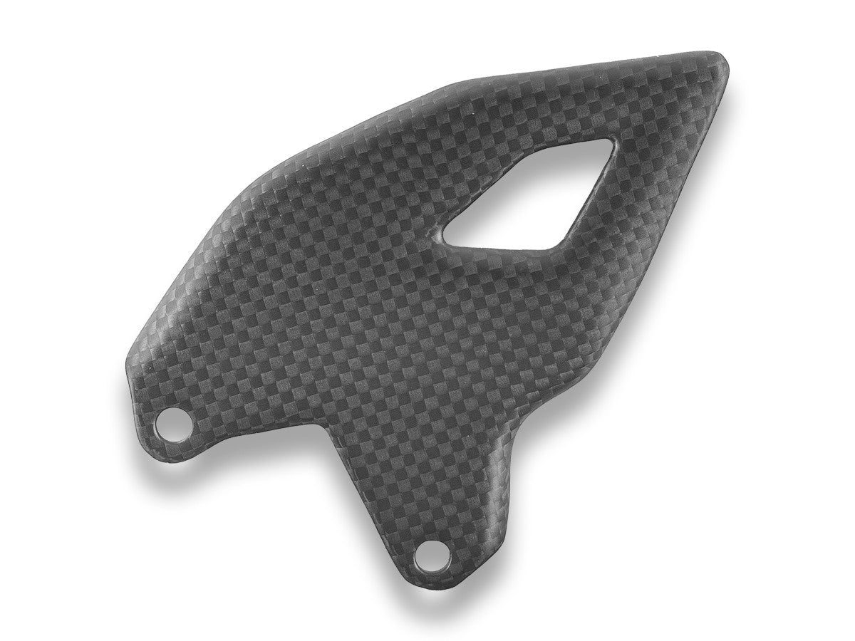 CRB216O Panigale V4 2025 Matt Carbon Heel Guards