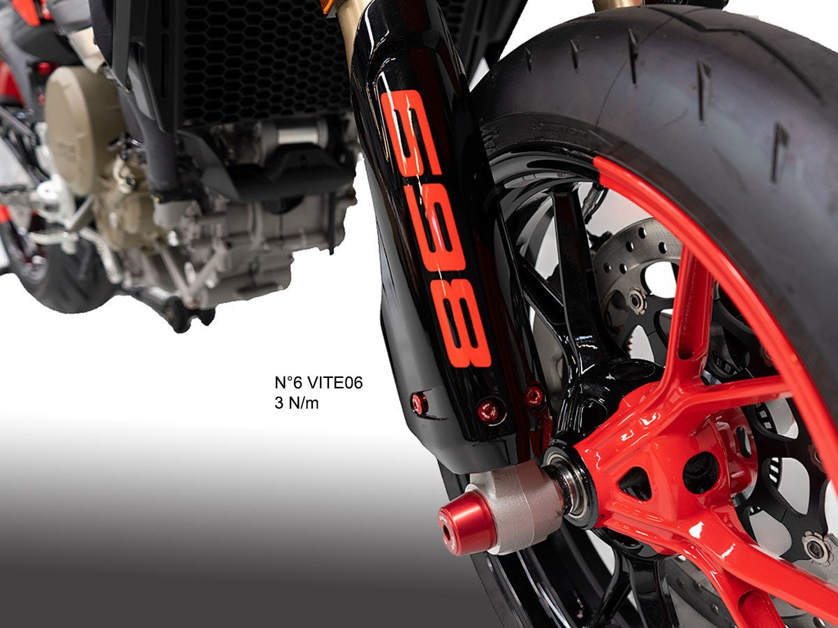 Ducati Hypermotard 698 Mono Front Fork Covers Screws Kit
