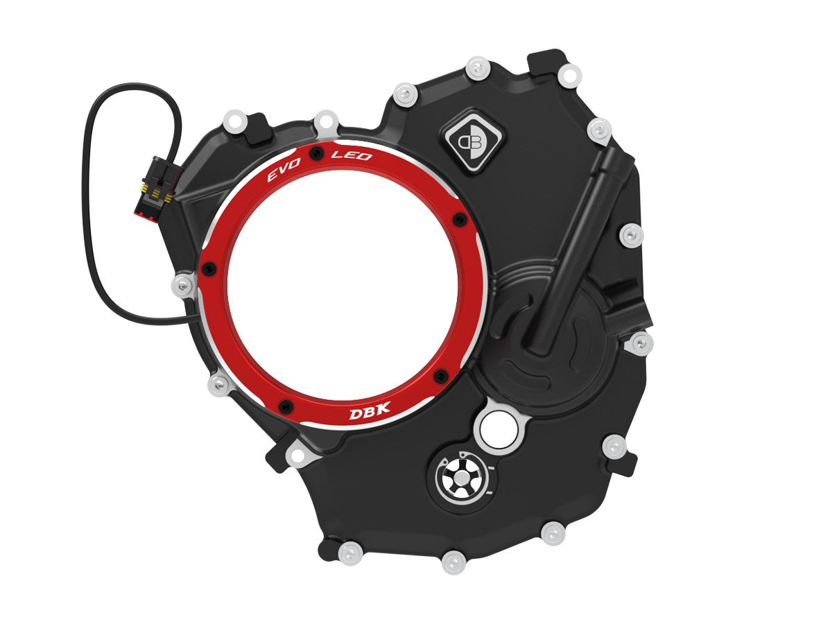 Clear Clutch Cover EVO LED Ducati V2