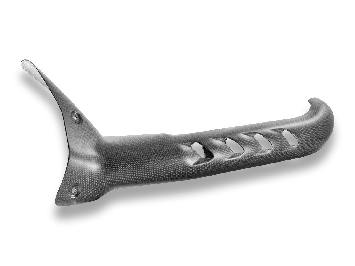 CRB173O Diavel V4 Matt Carbon Heat Guard Horizontal