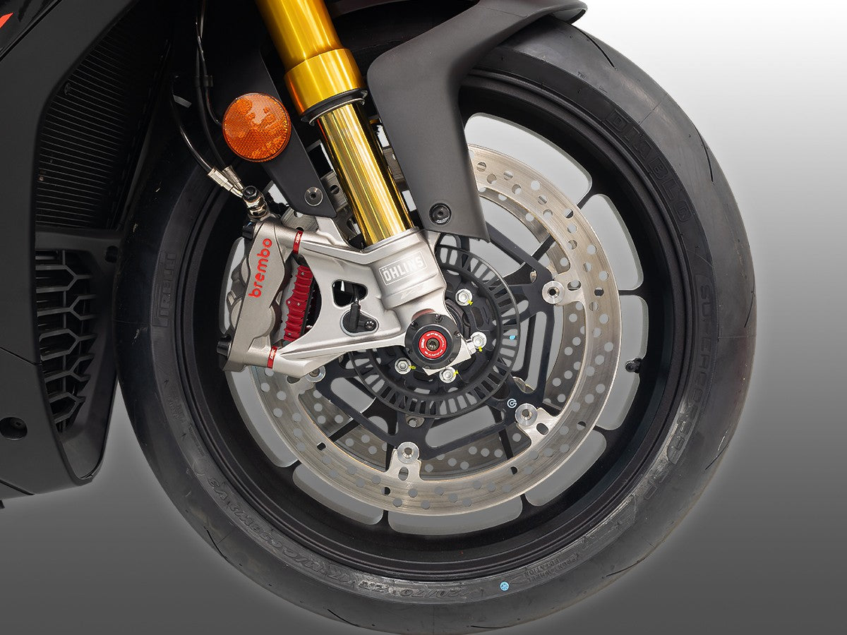 CNC Front Fork Protection Kit Aprilia RSV4