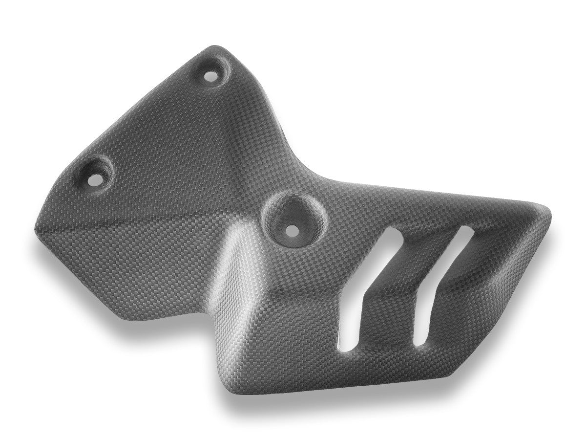 Ducati XDIAVEL V4 Left Exhaust Cover Matte Carbon