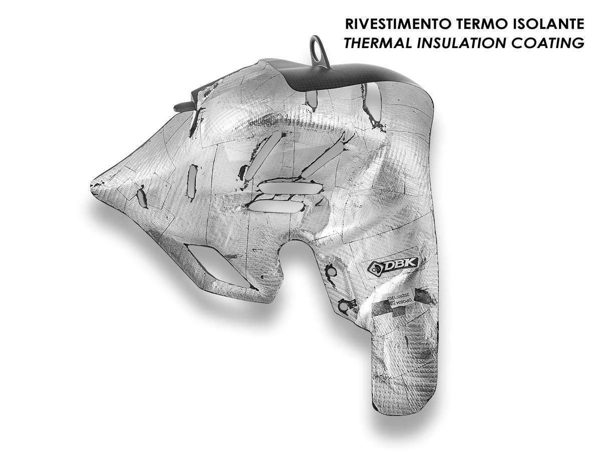 Exhaust Cover Matt Carbon Ducati Panigale V4 2025