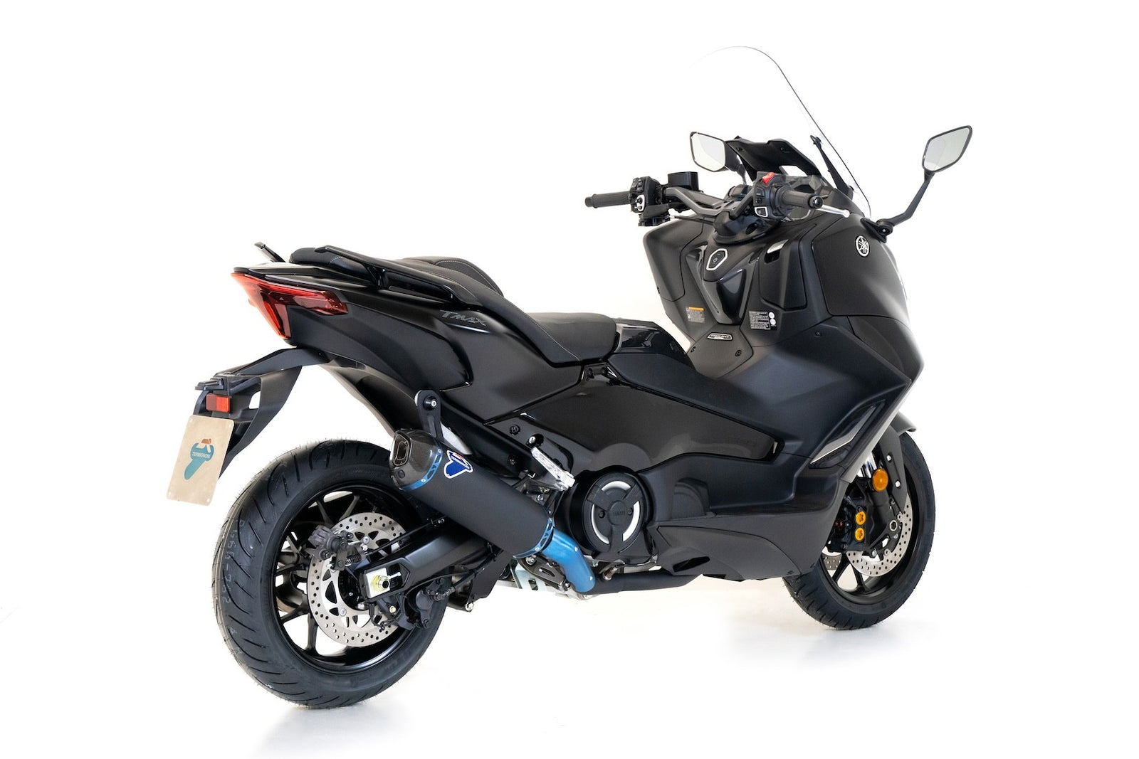Y12609400BNC Termignoni Full Exhaust Black Titanium Yamaha T-Max
