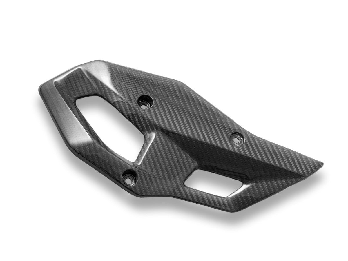 BMW R1300GS Glossy Carbon Heel Guards