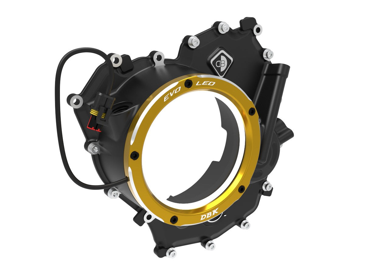 Clear Clutch Cover EVO LED Ducati V2