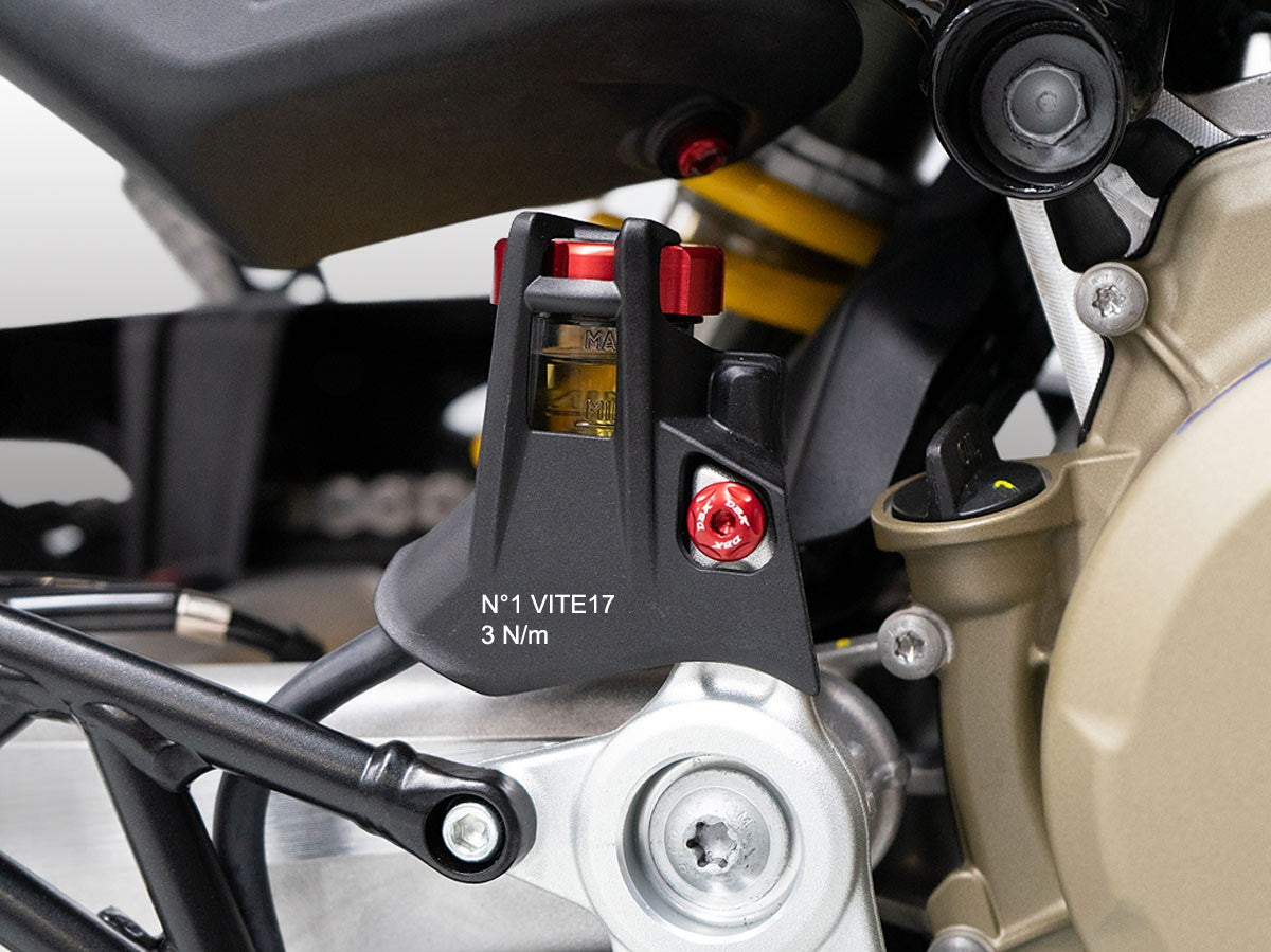 KVT89 HM 698 Rear Brake Oil Reservoir Screw Kit