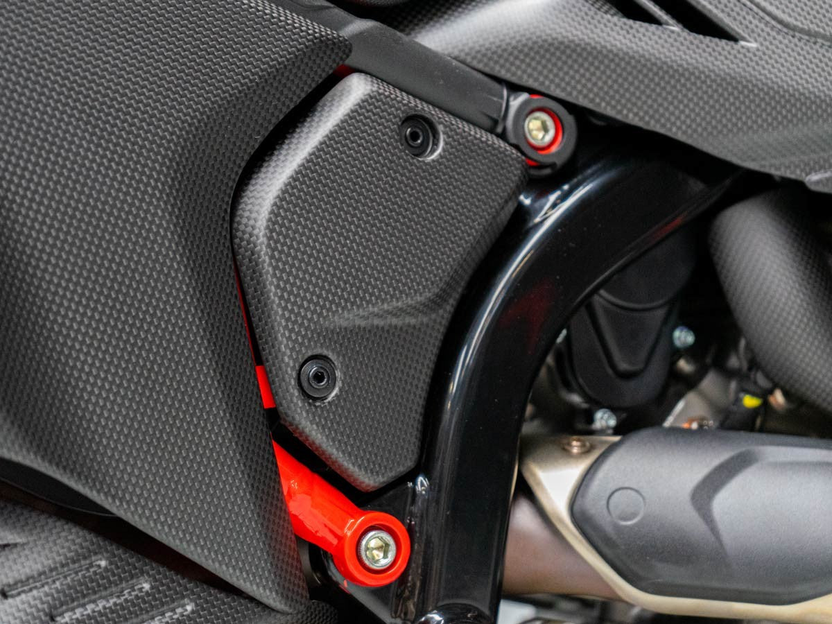 Ducati Hypermotard 698 Mono Matt Carbon Frame Covers