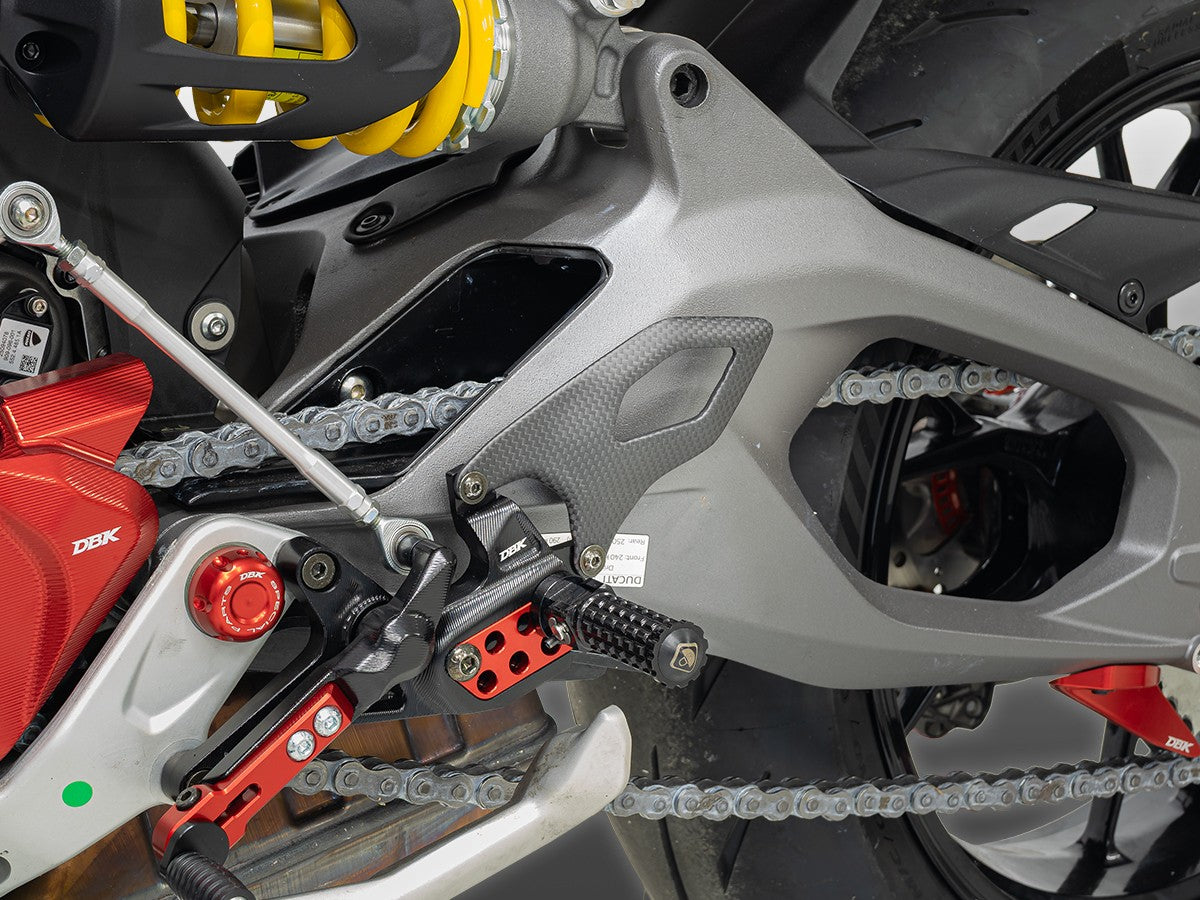 Heel Guards Matt Carbon Ducati Panigale Streetfighter V2 2025