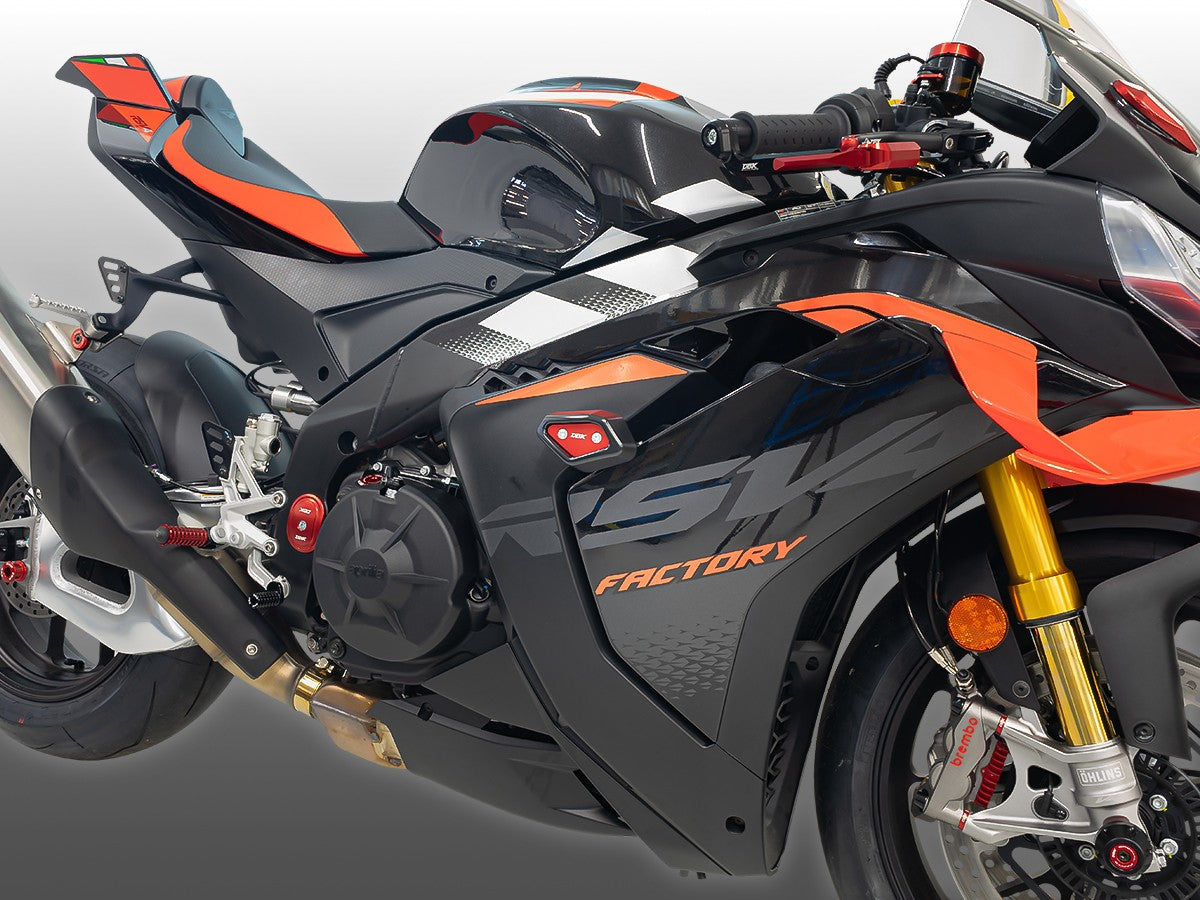 CNC Frame Protection Kit Aprilia RSV4