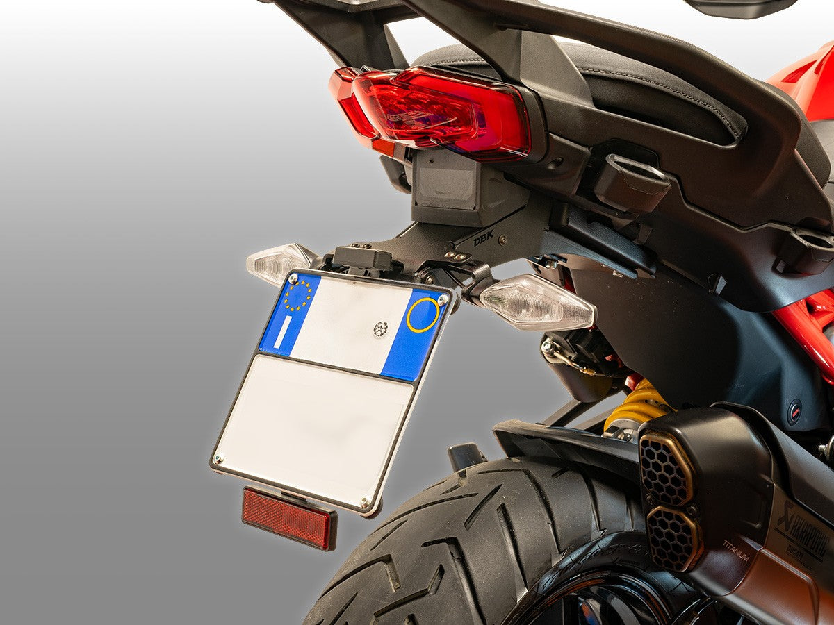 Ducati Multistrada V4 2025 Adjustable License Plate Holder