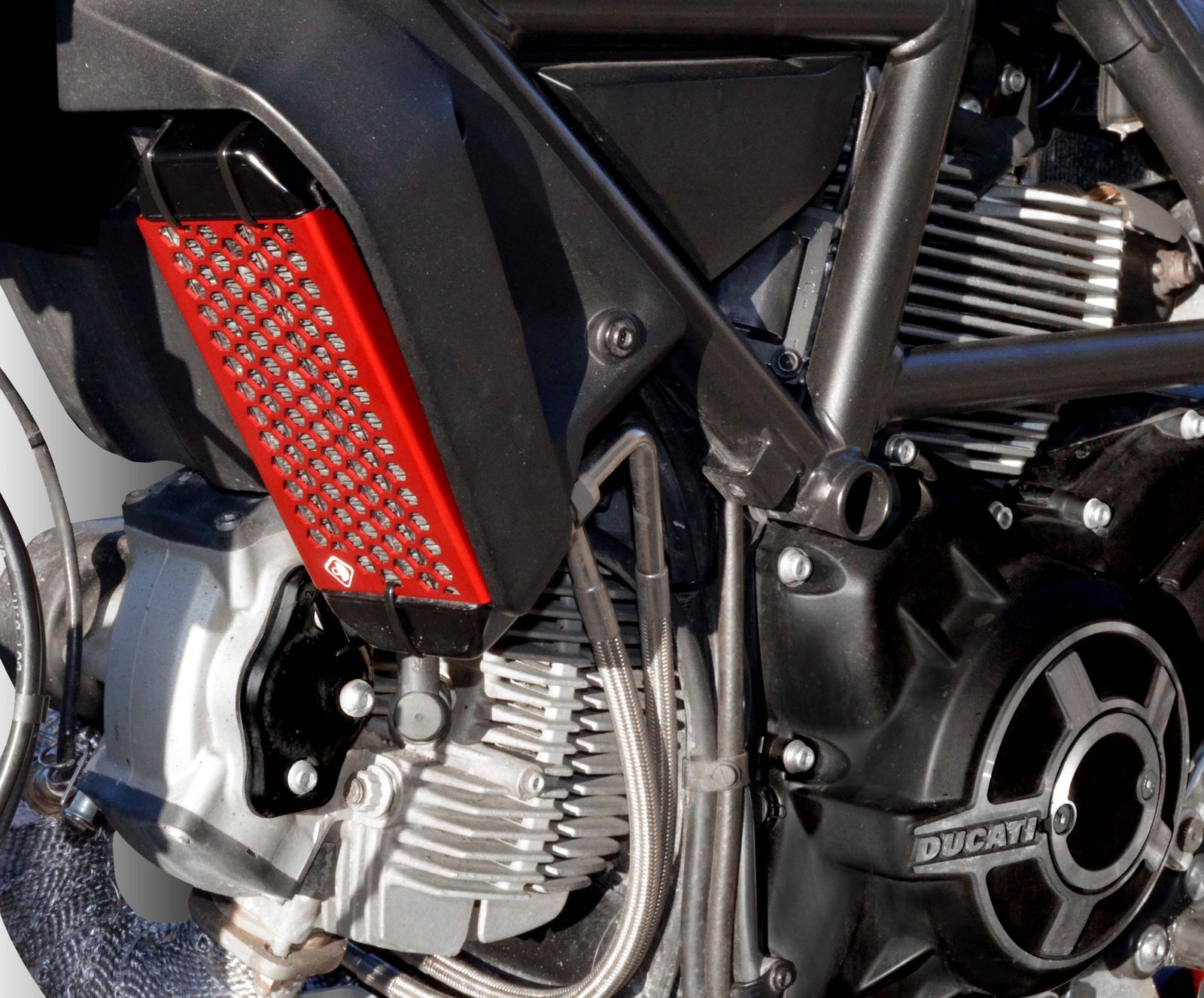 GR03 Scrambler Oil Cooler Guard
