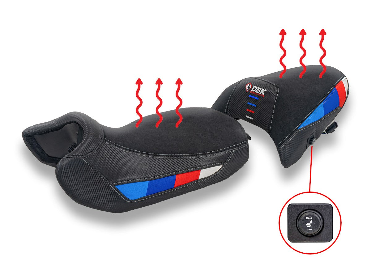 SESR01 - BMW R1300GS STANDARD HEATED SEAT FULL COMFORT (RIDER + PASSENGER)