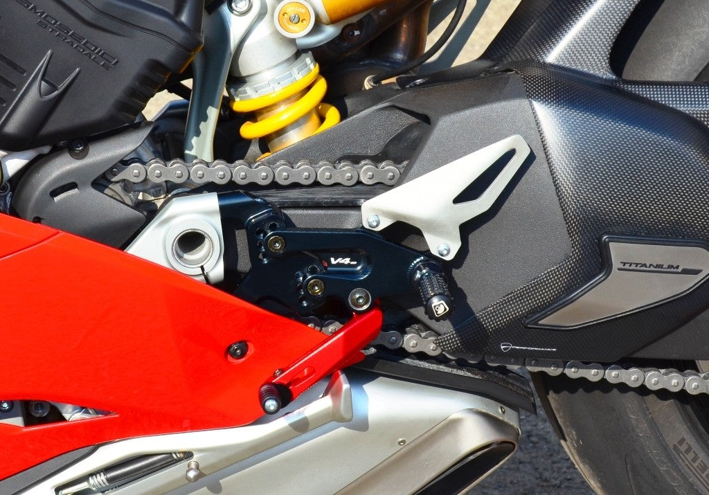 PRV401 Adjustable Rearset SBK Panigale V4