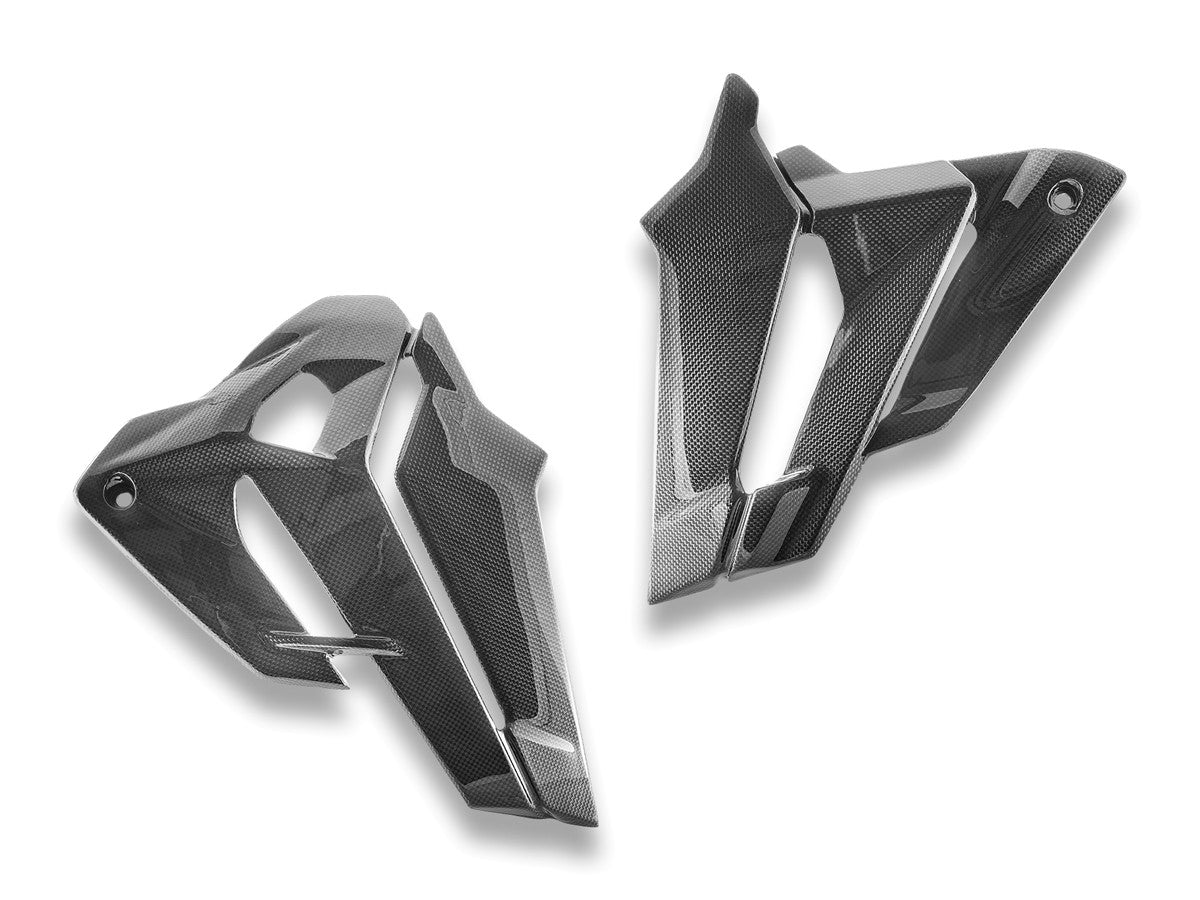 Ducabike DBK Ducati Streetfighter V4 MY2025 Pair Of Belly Pan Covers, Glossy Carbon