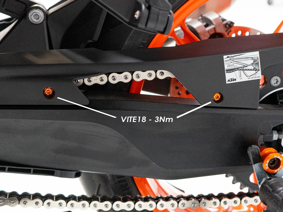 KTM 990 Duke Left Side Plastic Covers Screws Kit