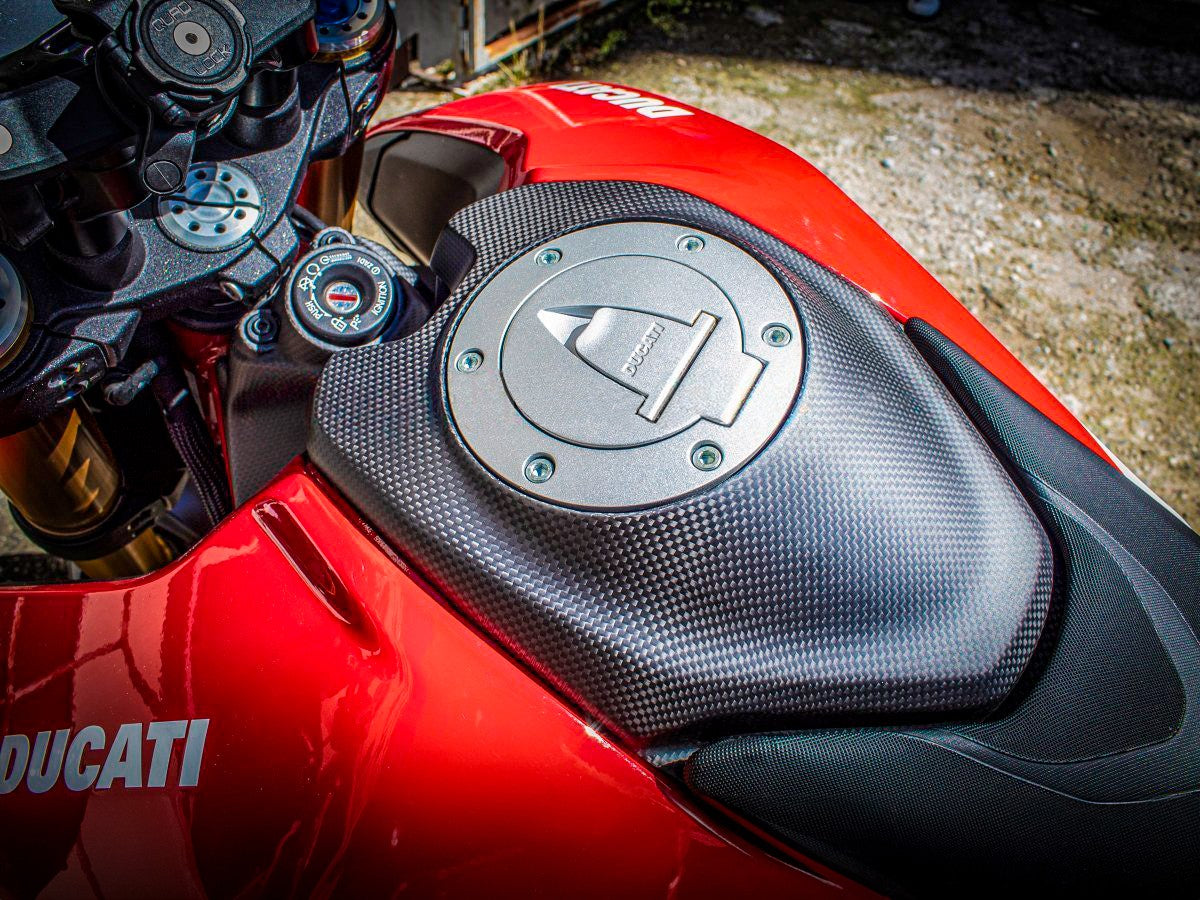 Ducati Hypermotard 950 Matt Carbon Tank Cover