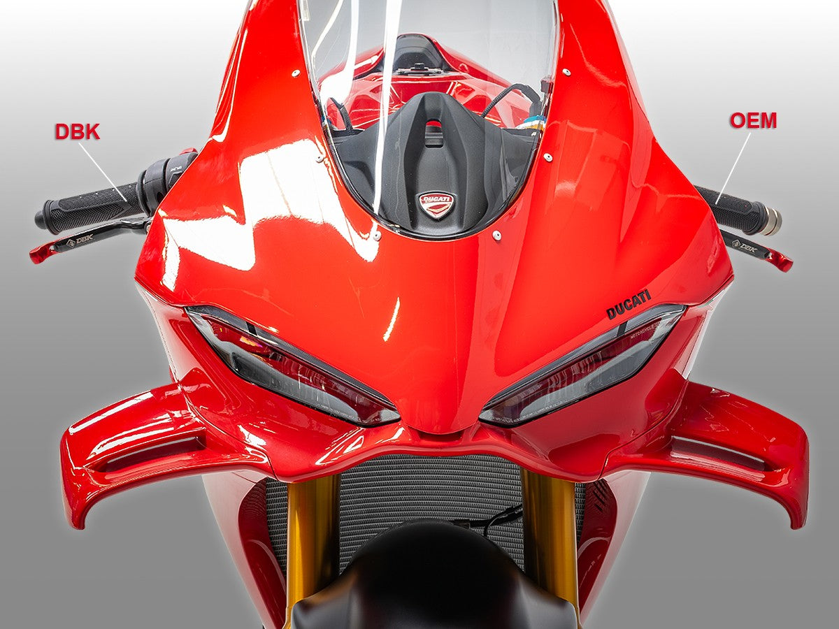 Ducati V4 Adjustable GP Clip-Ons H+10mm Offset 15mm