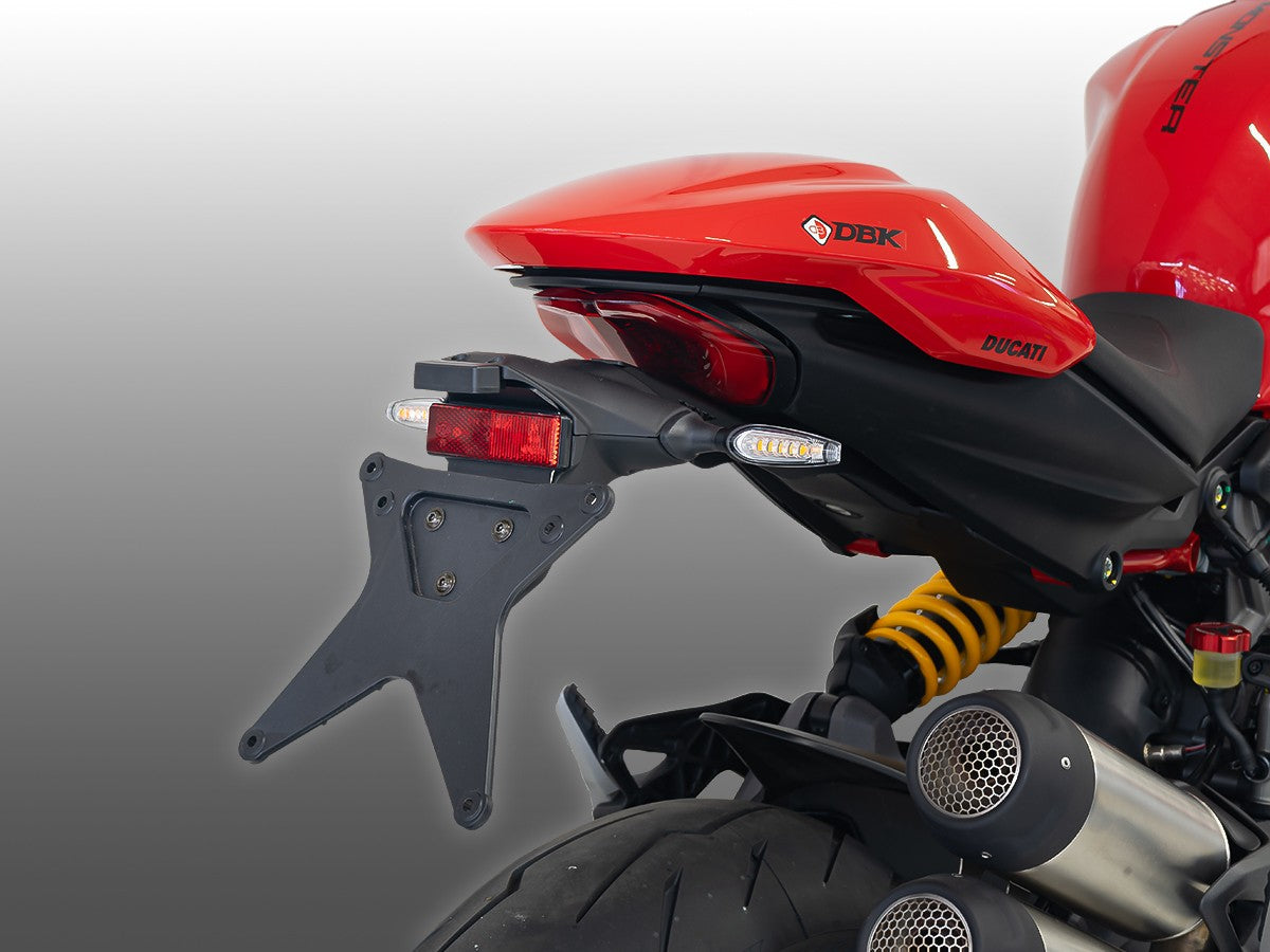 Ducati Monster V2 Adjustable License Plate Holder