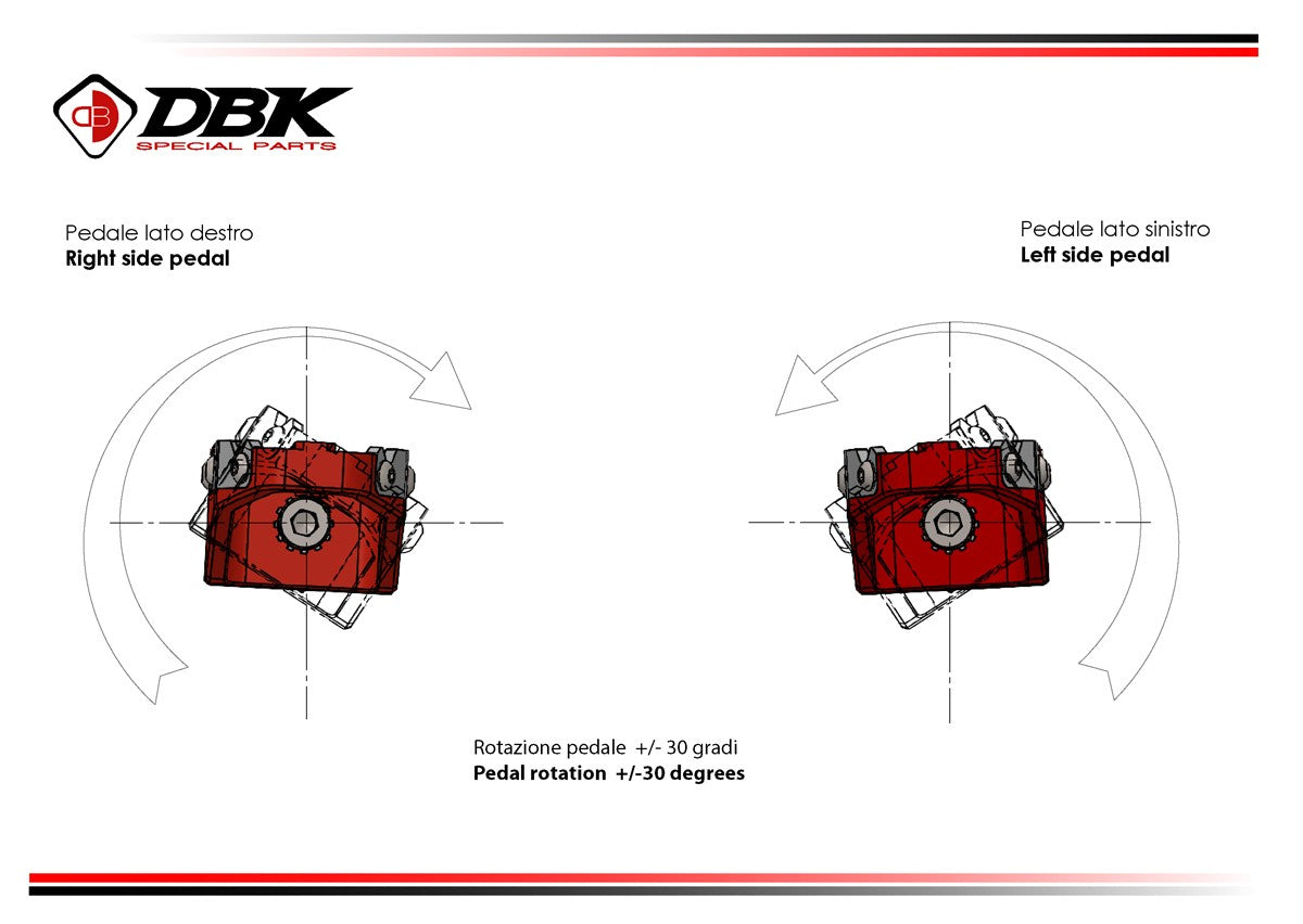 PPDV11 DUCATI OFF-ROAD PILOT FOOTPEGS KIT (PIN Ø8mm.)