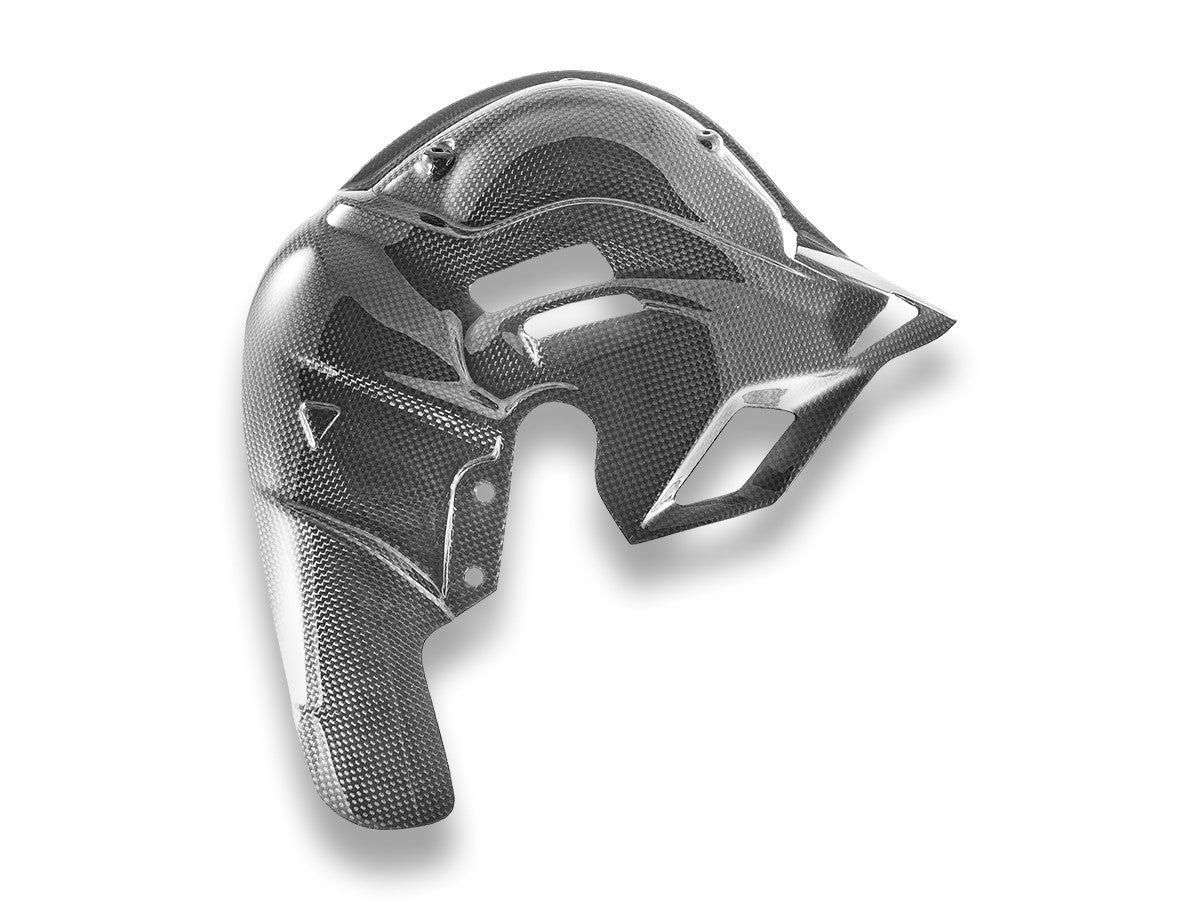 Ducabike DBK Exhaust Cover Glossy Carbon Ducati Panigale / Streetfighter V4 MY2025