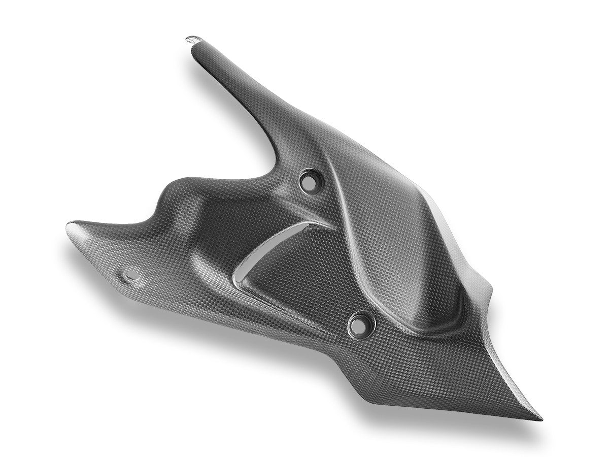 Ducabike DBK XDiavel V4 Right Side Exhaust Heat Shield Matte Carbon