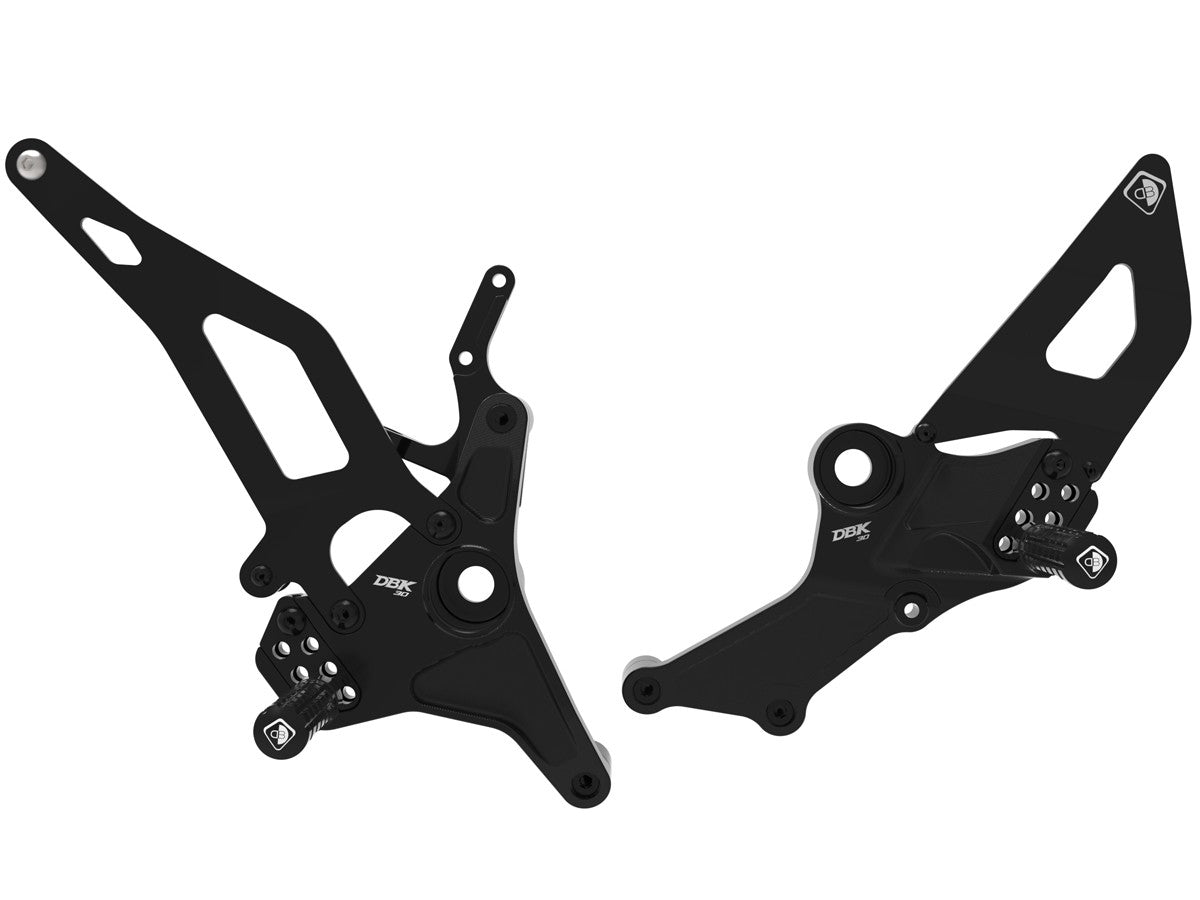 Ducabike DBK Adjustable Single-Seat Footpegs For Monster V2
