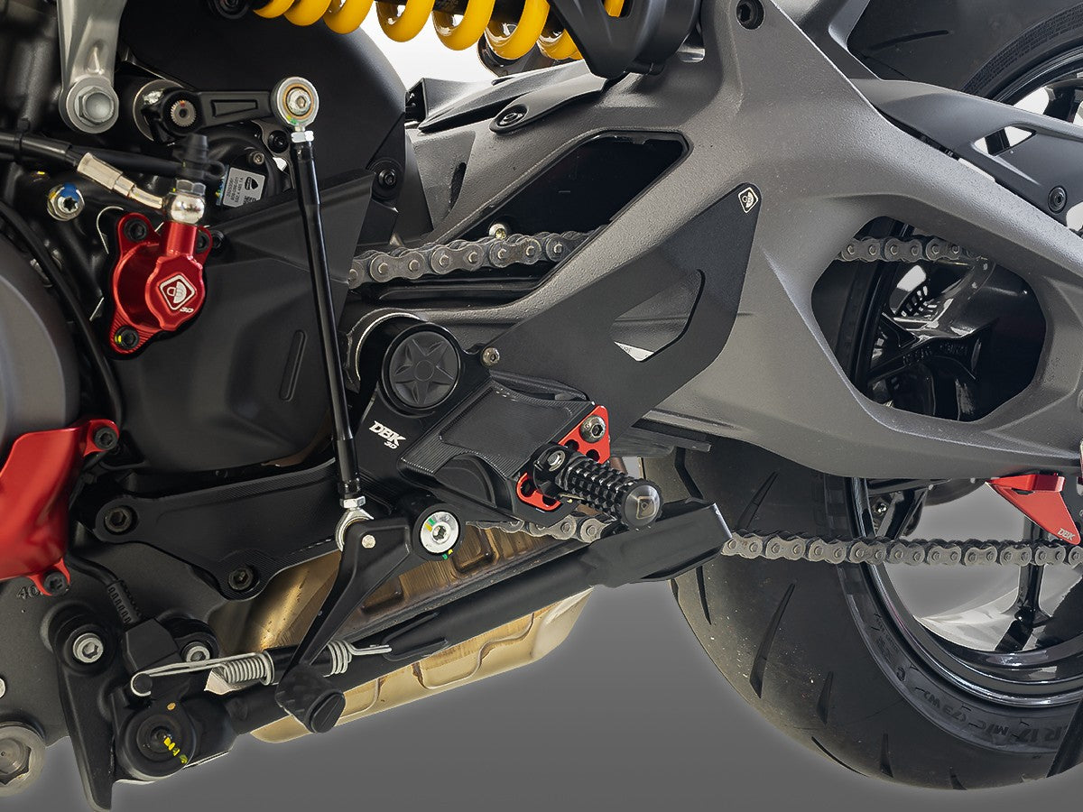 Ducabike DBK Adjustable Single-Seat Footpegs For Monster V2