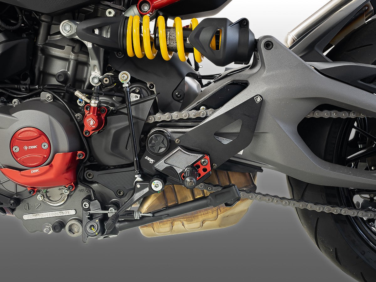 Ducabike DBK Adjustable Single-Seat Footpegs For Monster V2