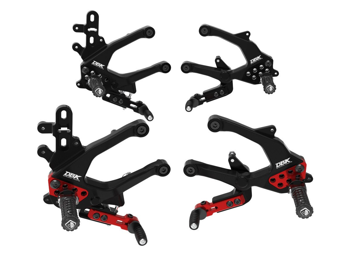 Ducabike DBK Ducati Streetfighter V4 2025 Adjustable Rearsets