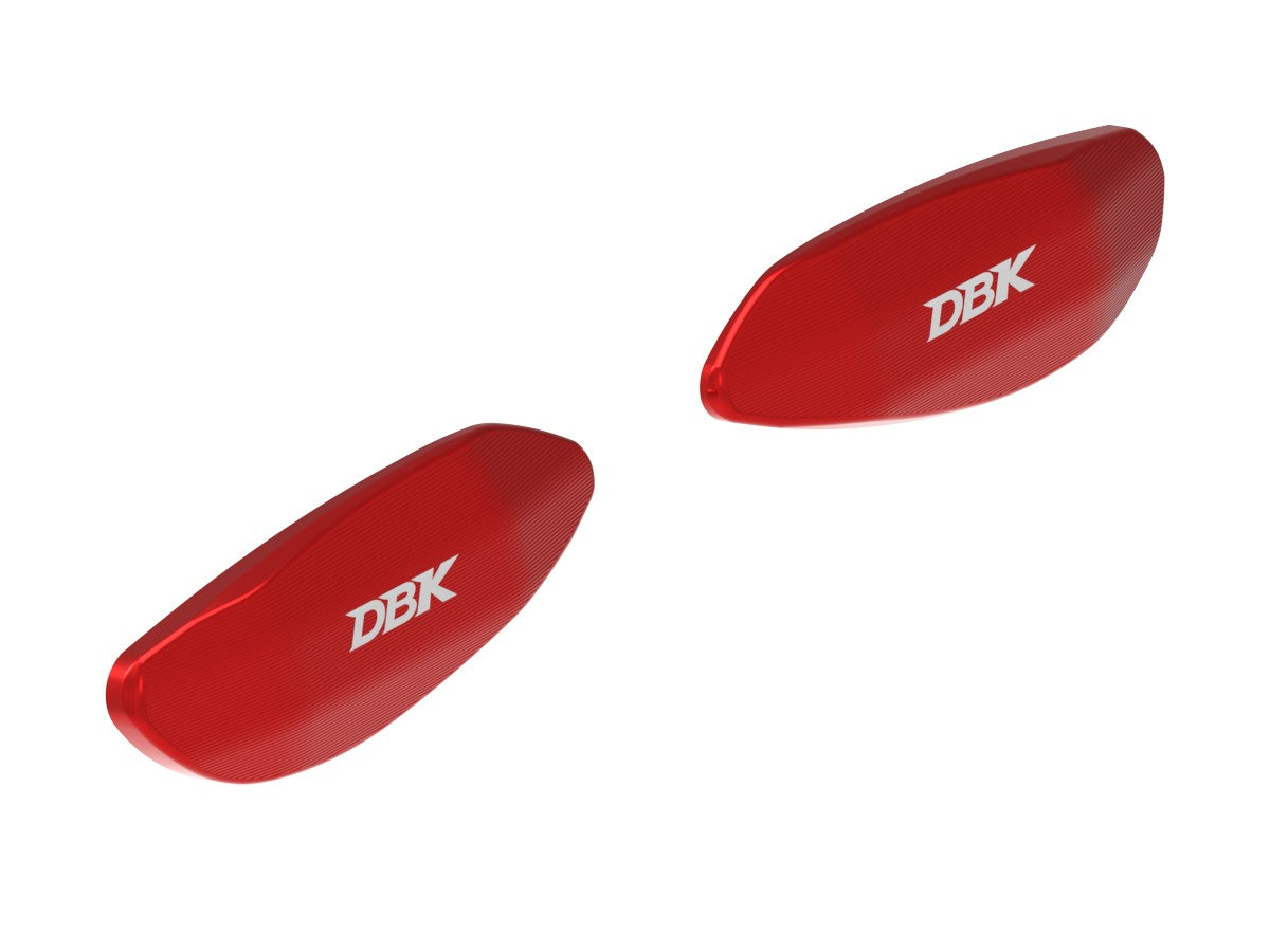 Ducabike DBK CNC Mirror Hole Cover Kit Aprilia RS660 / RSV4