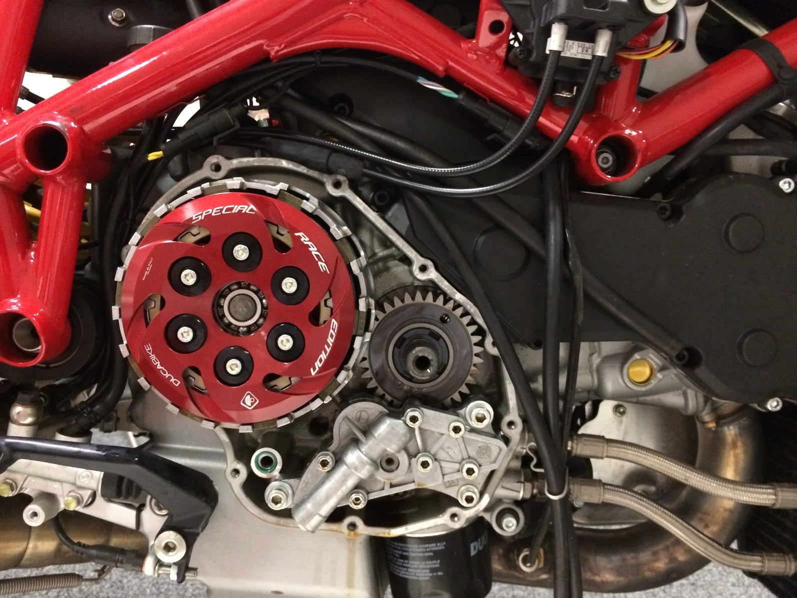 FA848OIL Slipper Clutch 6 Springs Adjustable Oil Bath