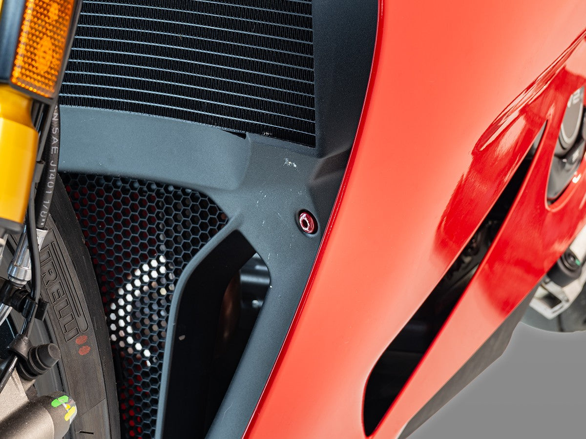 KVT111 - PANIGALE V2 MY 2025 RADIATOR GRID SCREWS KIT