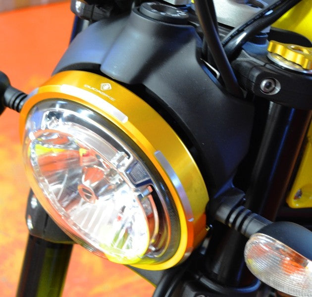 CFSCRA01 Scrambler Billet Aluminium Headlight Trim