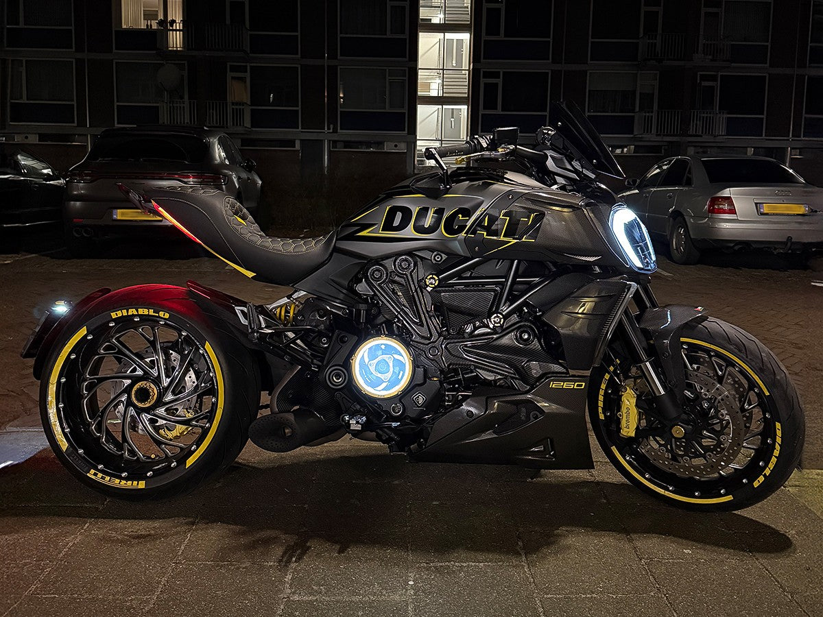DBK EVO LED Transformation Kit For Clear Clutch Cover