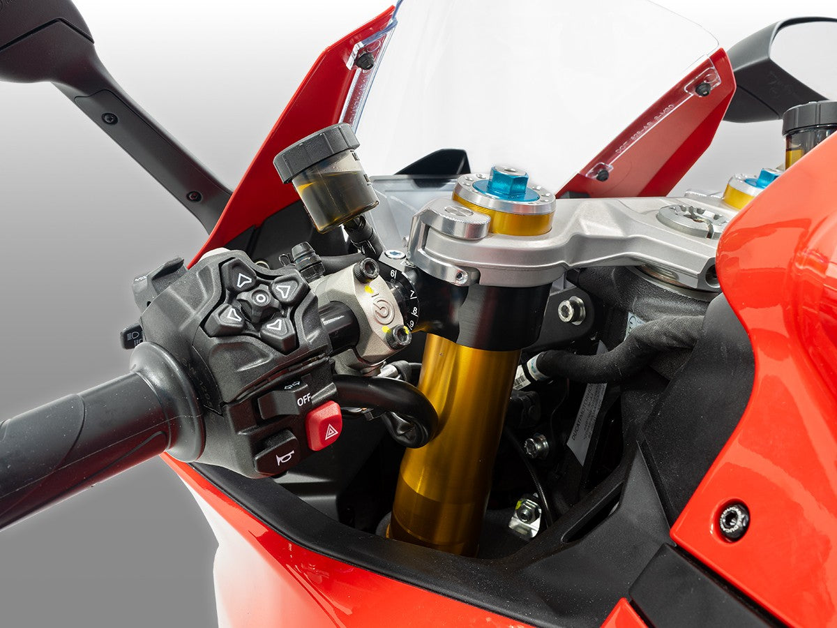 MPSS01 Panigale V2 MY 2025 Clamps For Mounting Racing Half-Handlebars