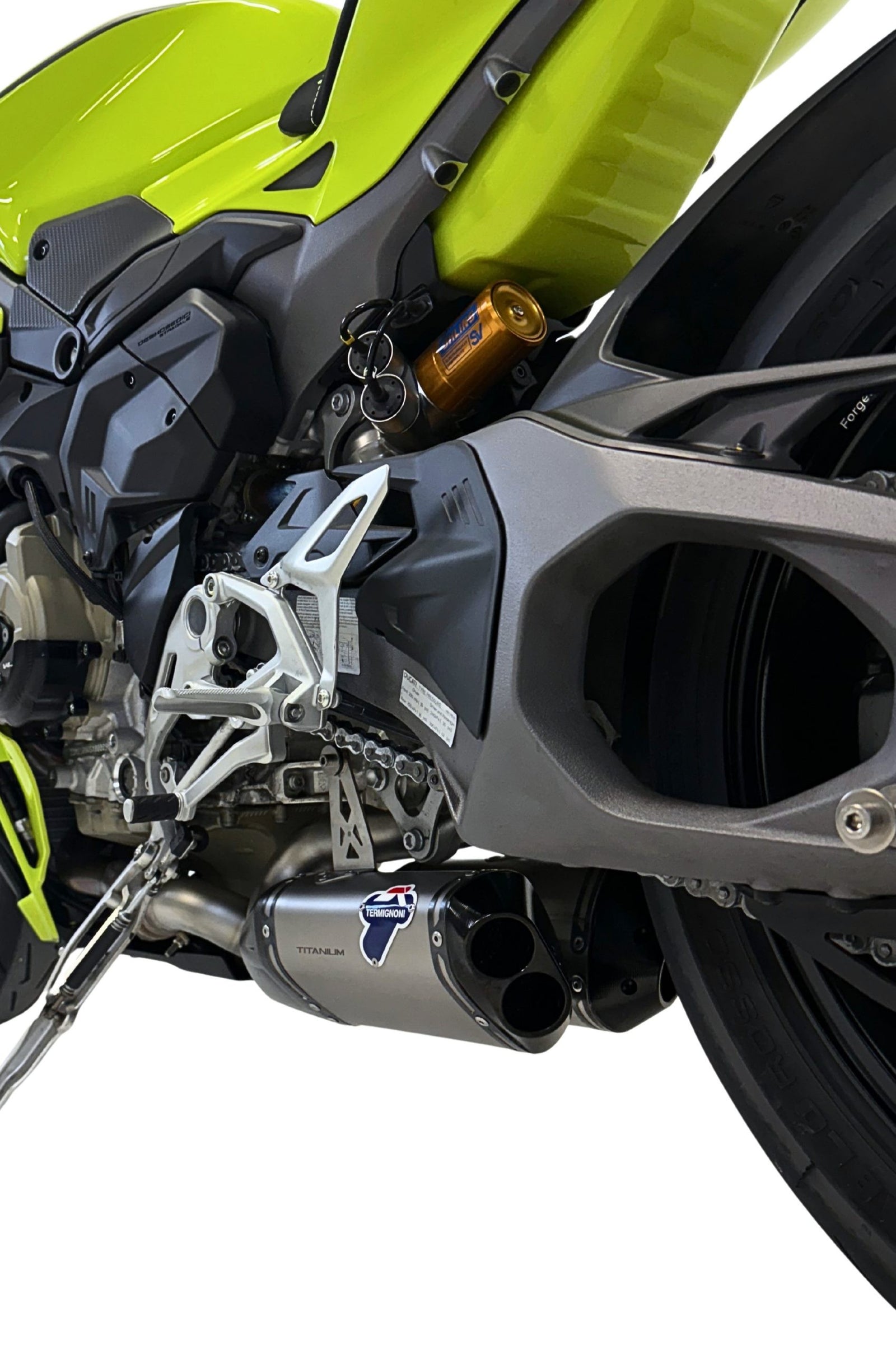 Termignoni Titanium Racing Silencers Ducati Panigale V4 2025